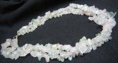 Rose Quartz & Aquamarine Necklace