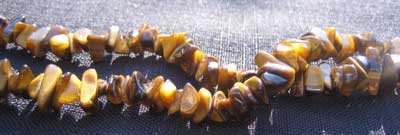 Tigers Eye Chip Necklace
